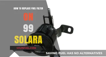 Step-by-Step Guide: Replacing the Fuel Filter on Your 1999 Toyota Solara