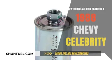 Step-by-Step Guide: Replacing the Fuel Filter on Your 1988 Chevy Celebrity