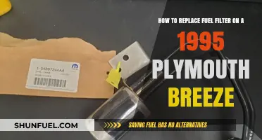 Replacing the Fuel Filter: A Guide for 1995 Plymouth Breeze Owners