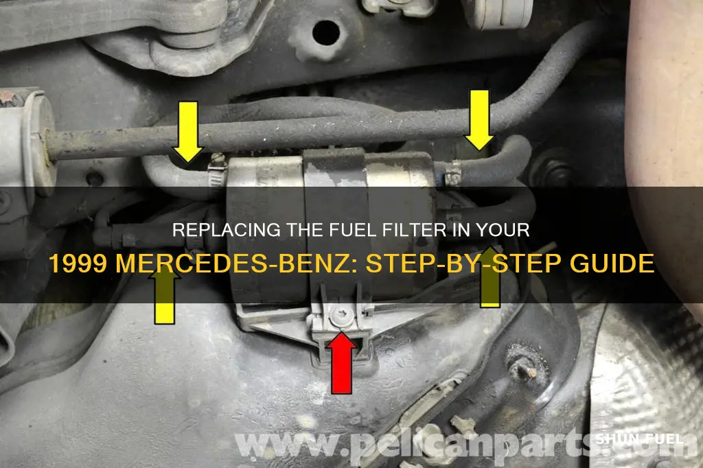 how to replace fuel filter on a 1999 mercedes benz