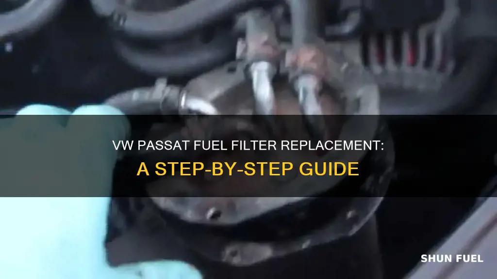 how to replace fuel filter on a 2005 vw passat