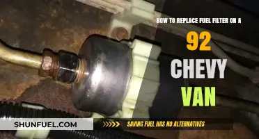 Chevy Van Fuel Filter Replacement: A Step-by-Step Guide