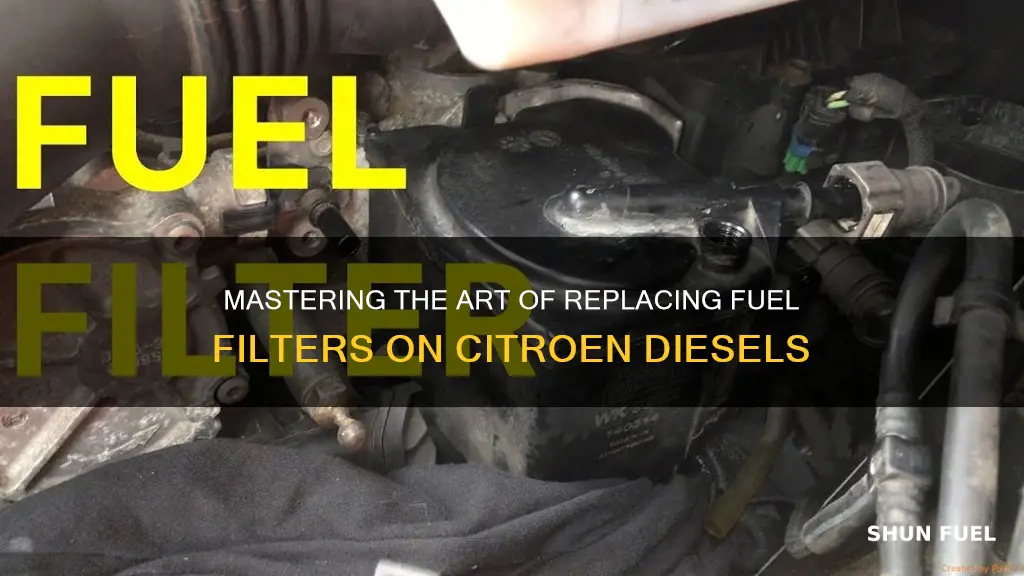 how to replace fuel filter on citroen diesel