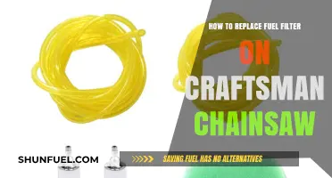 Craftsman Chainsaw Fuel Filter: DIY Replacement Guide