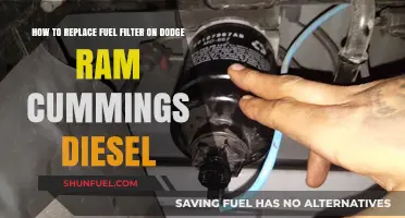 Dodge Ram Cummins: Fuel Filter Replacement Guide