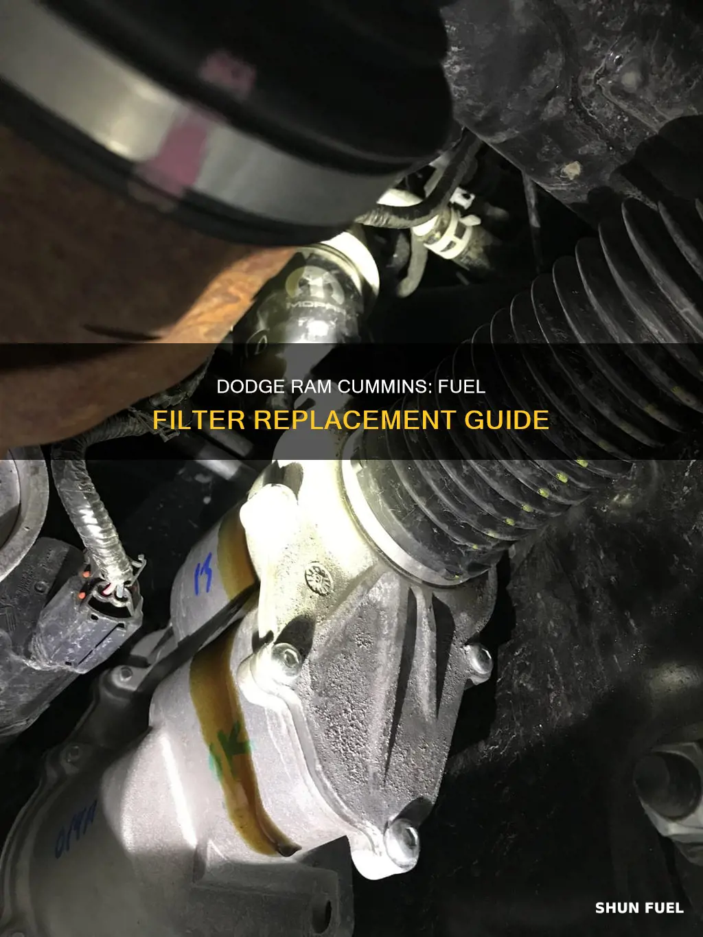 how to replace fuel filter on dodge ram cummings diesel