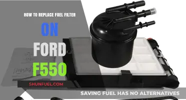 Ford F-550 Fuel Filter Replacement: A Step-by-Step Guide