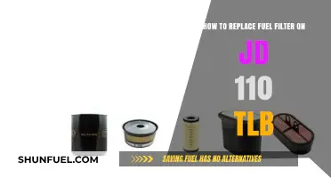 Replacing the Fuel Filter on Your JD 110 TLB: A Step-by-Step Guide