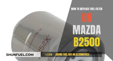 Replacing Fuel Filter on Mazda B2500: Step-by-Step Guide