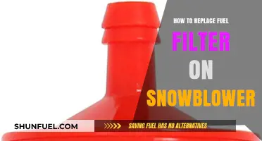 A Step-by-Step Guide to Replacing Your Snowblower's Fuel Filter