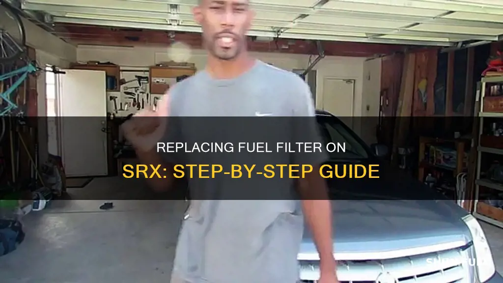 how to replace fuel filter on srx