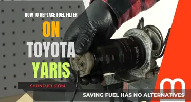 Replacing Fuel Filter in Toyota Yaris: Step-by-Step Guide