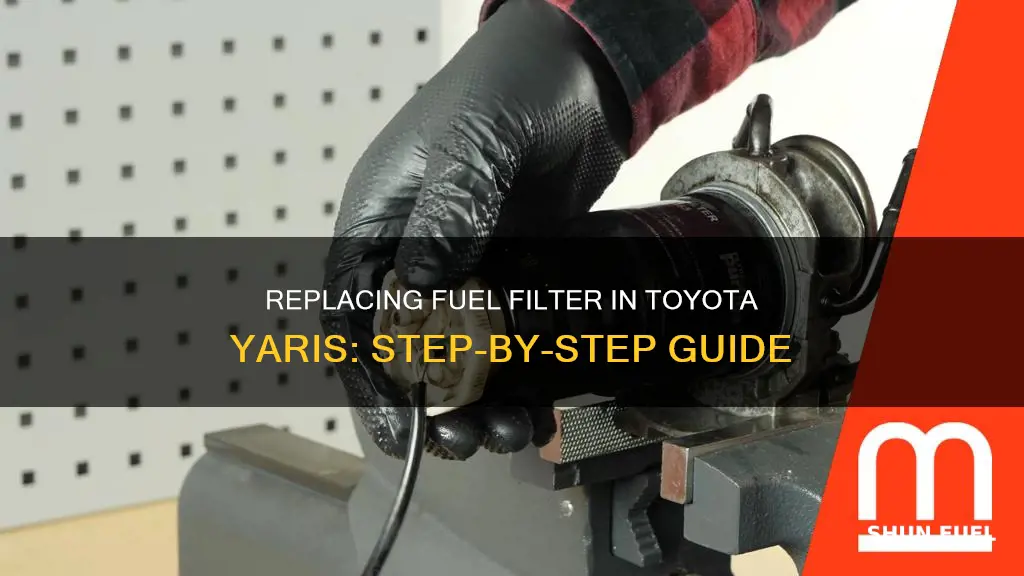 how to replace fuel filter on toyota yaris
