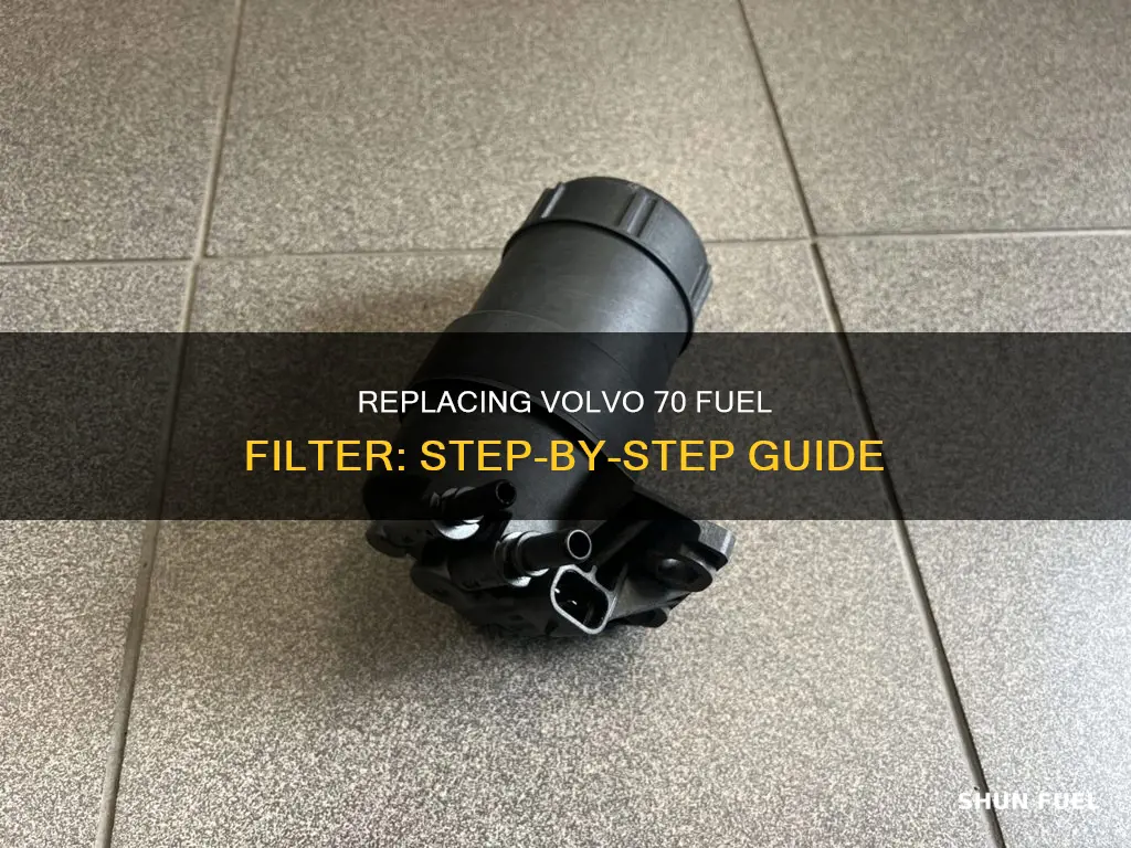 how to replace fuel filter on volvo 70