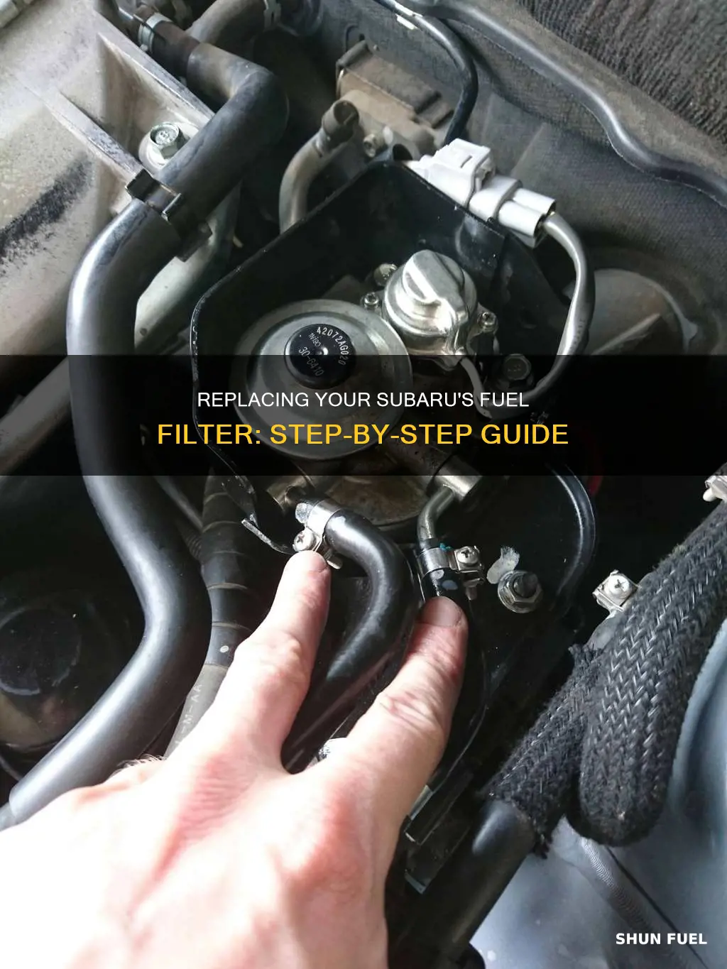 how to replace fuel filter subaru