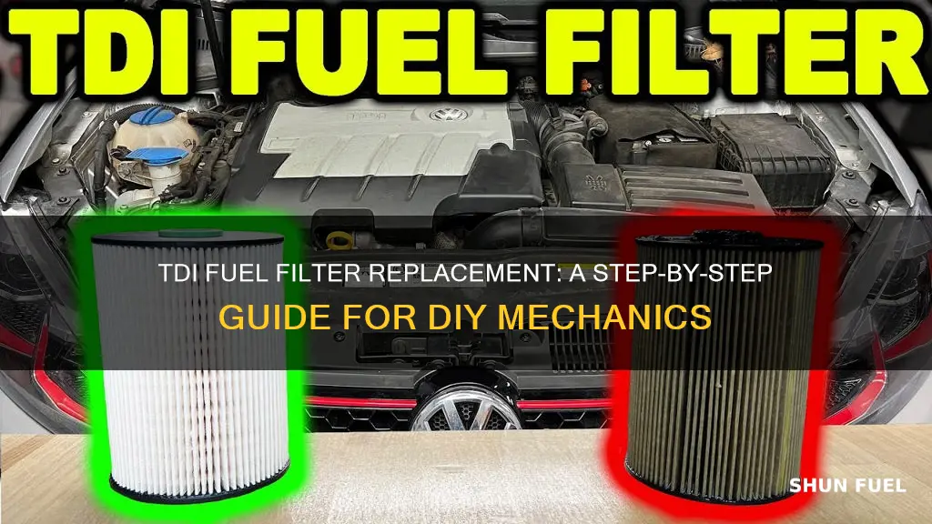 how to replace fuel filter tdi