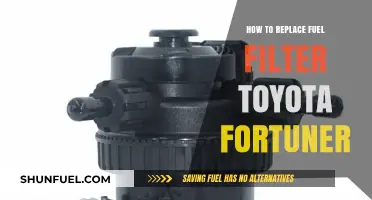 Toyota Fortuner Fuel Filter Replacement: A Step-by-Step Guide