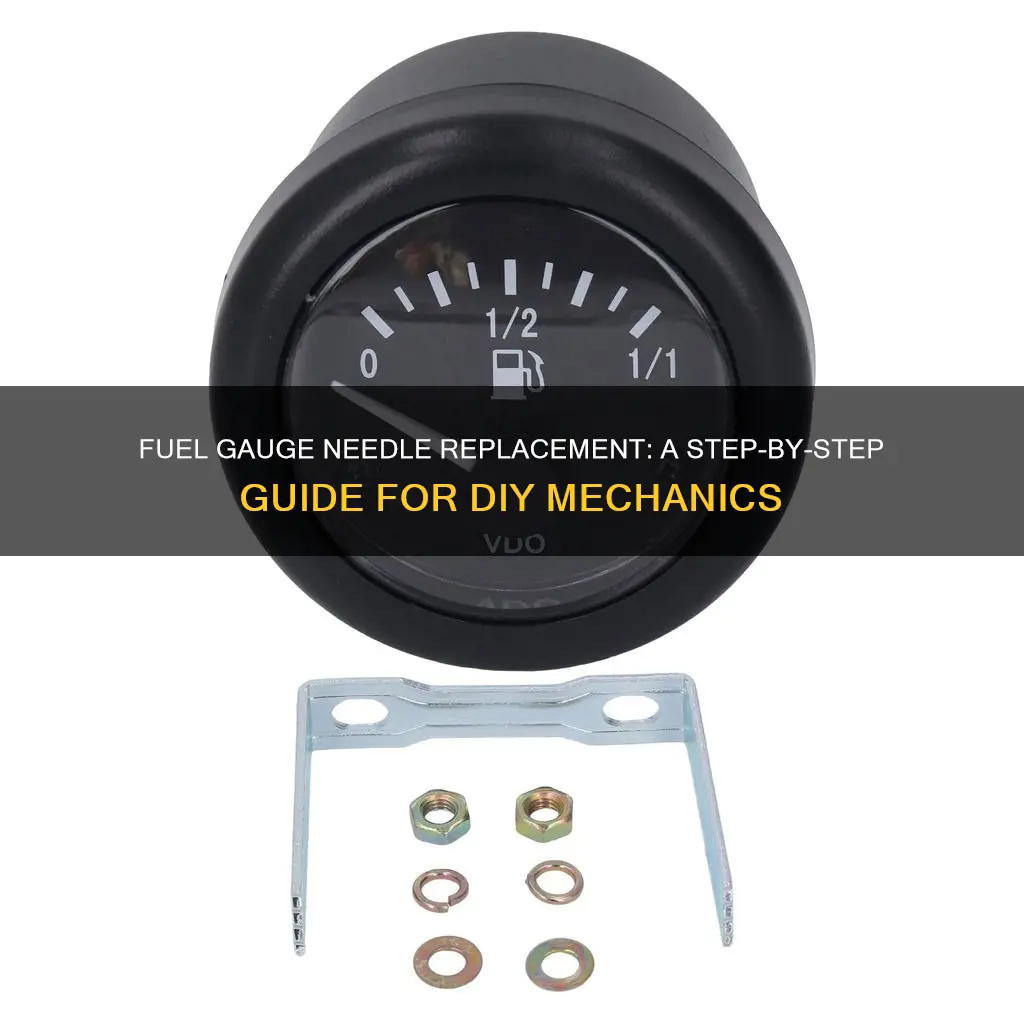 how to replace fuel gauge needle