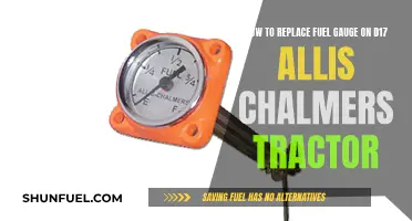 Replacing the Fuel Gauge on Your D17 Allis Chalmers Tractor