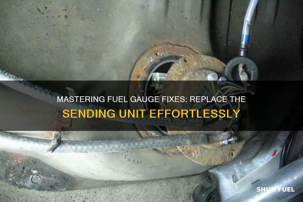 how to replace fuel gauge sending unit