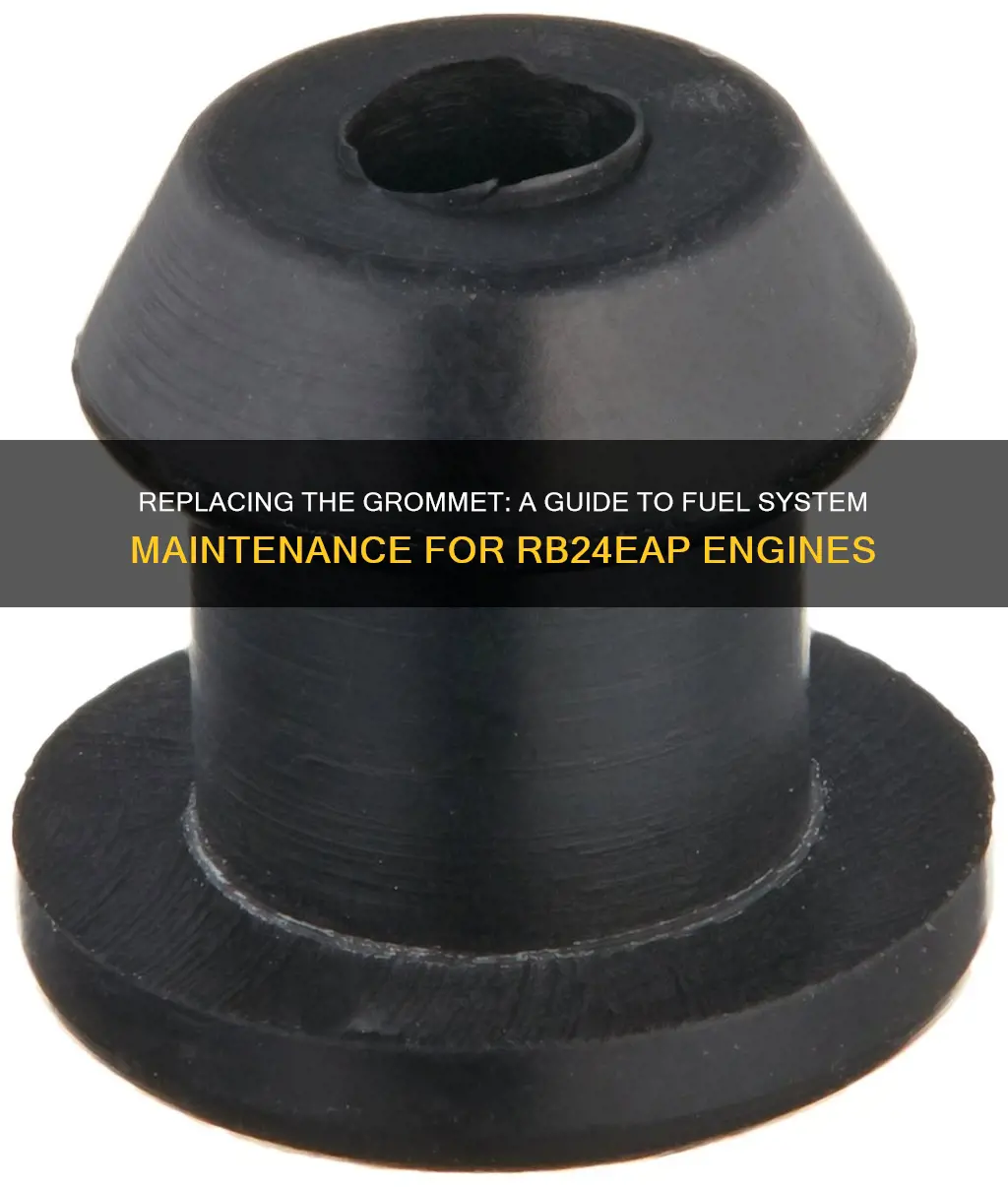 how to replace fuel grommet on hitachi rb24eap