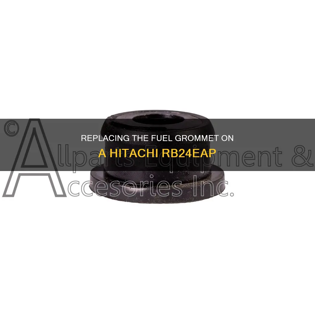 how to replace fuel grommet on hitachi rb24eap