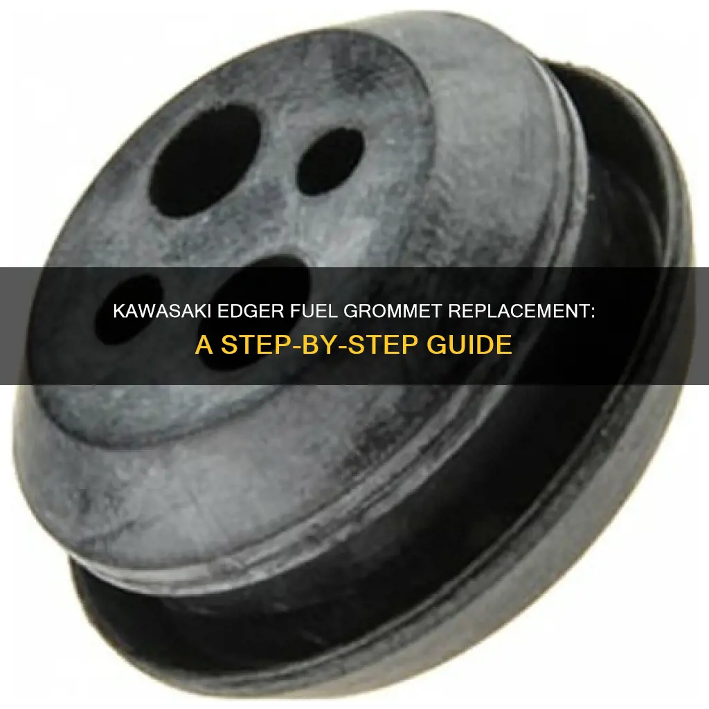 how to replace fuel grommet on kawasaki edger