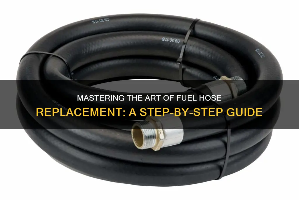 how to replace fuel hose