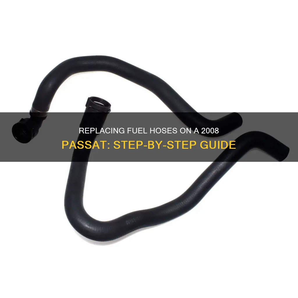 how to replace fuel hoses 2008 passat