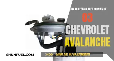 Replacing Fuel Housing in Your '03 Chevy Avalanche