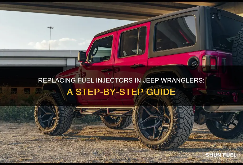 how to replace fuel injector 2007 jeep wrangler