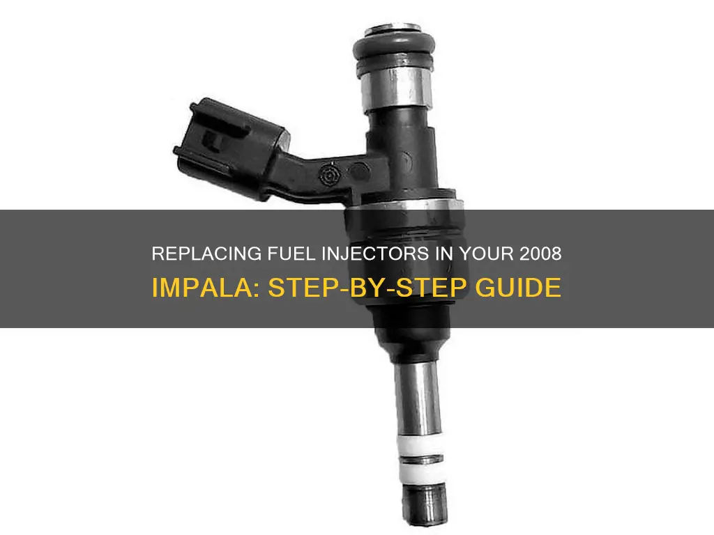 how to replace fuel injector 2008 impala