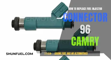 Replacing Fuel Injector Connectors in a '96 Camry: Easy Steps