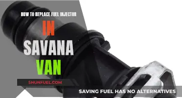 Replacing Fuel Injector in Savana Van: Step-by-Step Guide