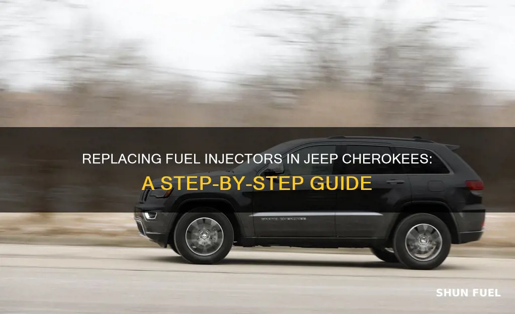 how to replace fuel injector jeep cherokee 97