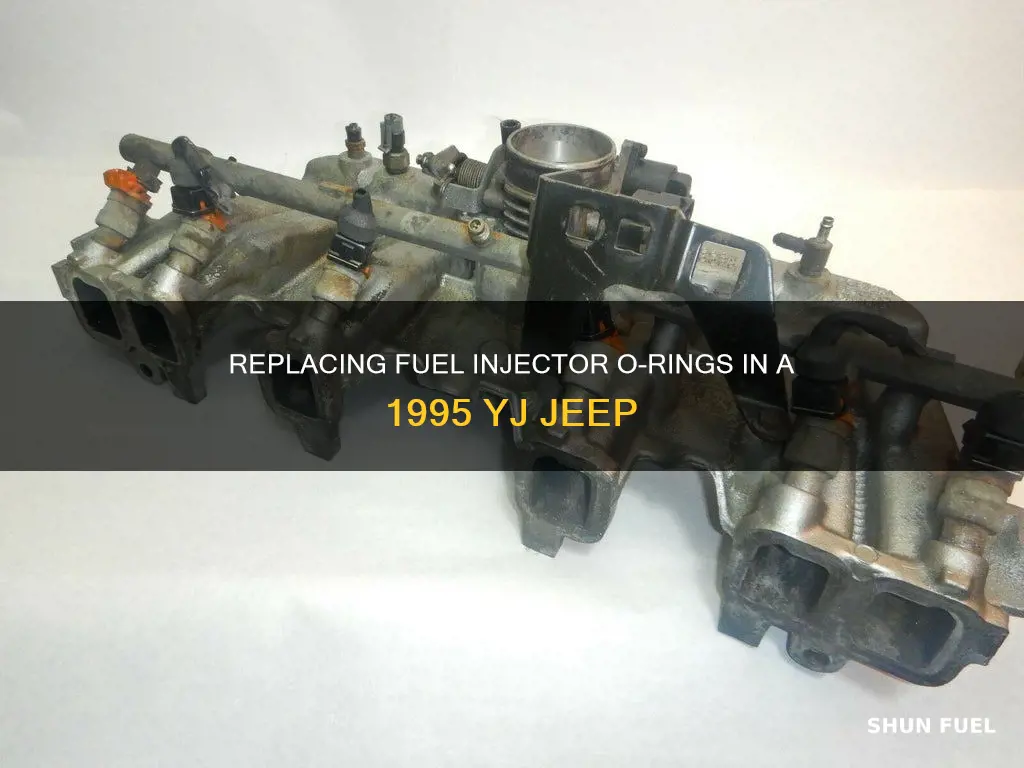 how to replace fuel injector o rings in 1995 yj