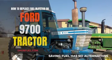 Replacing Fuel Injector in Ford 9700 Tractor: Step-by-Step Guide