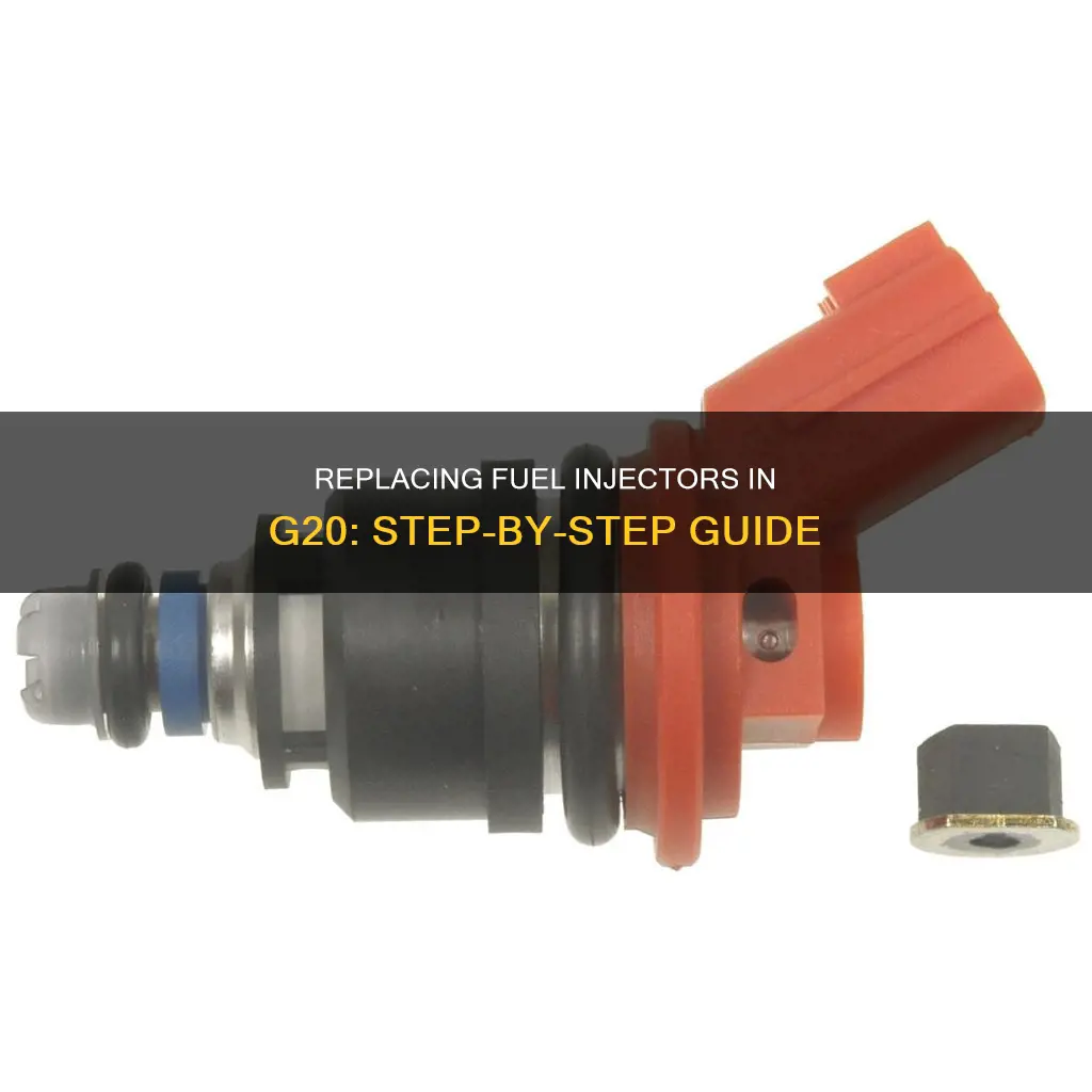 how to replace fuel injector problem in g20