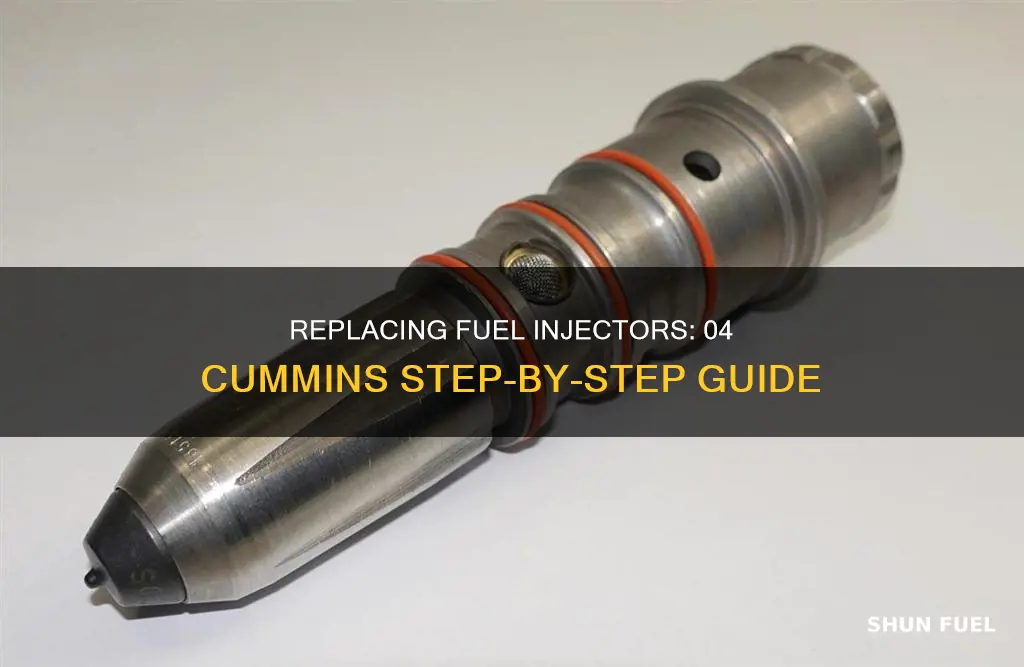 how to replace fuel injectors 04 cummins