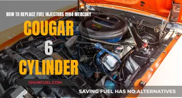 Replacing Fuel Injectors in a '84 Mercury Cougar 6-Cylinder