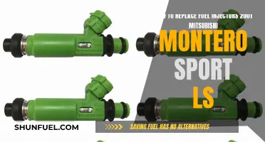 Replacing Fuel Injectors in a 2001 Mitsubishi Montero Sport LS