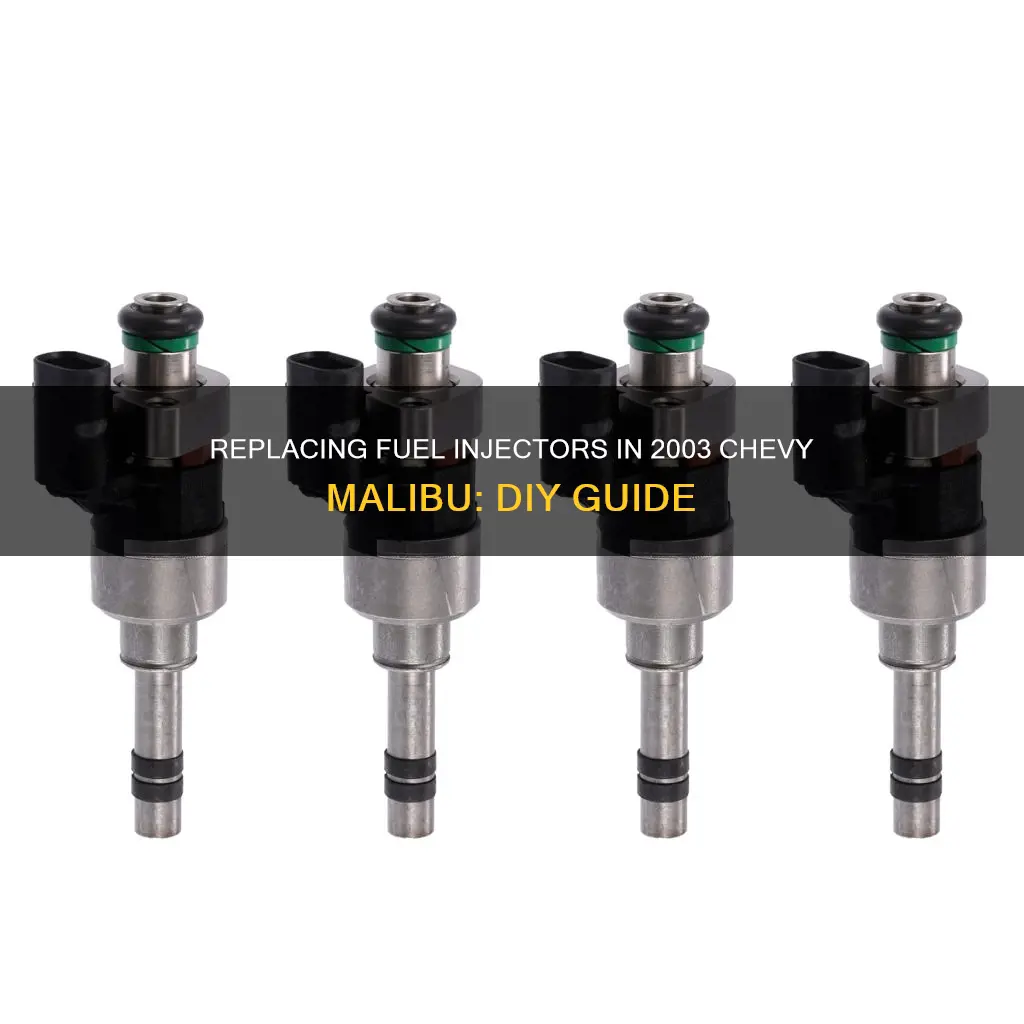 how to replace fuel injectors 2003 chevy malibu