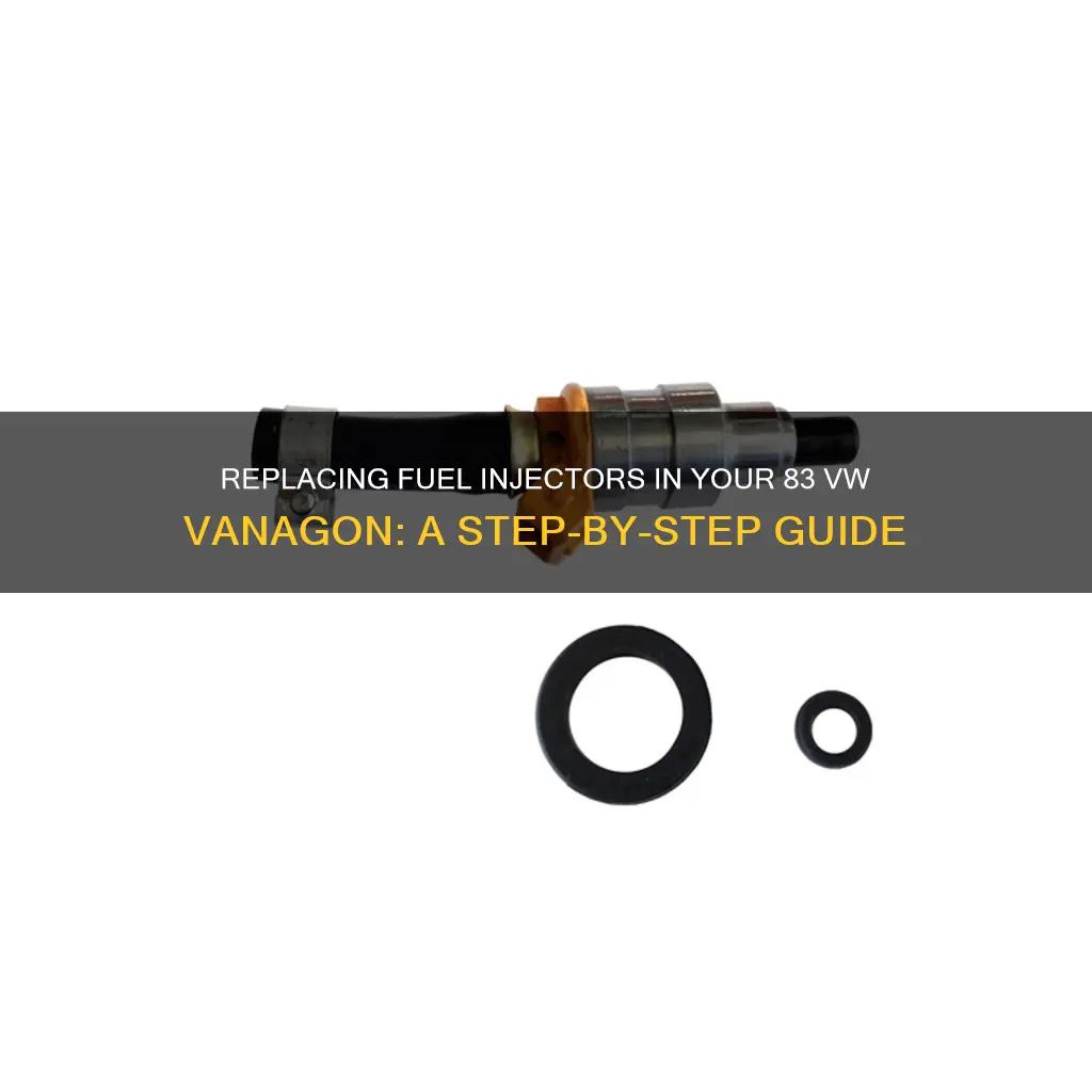 how to replace fuel injectors 83 vw vanagon