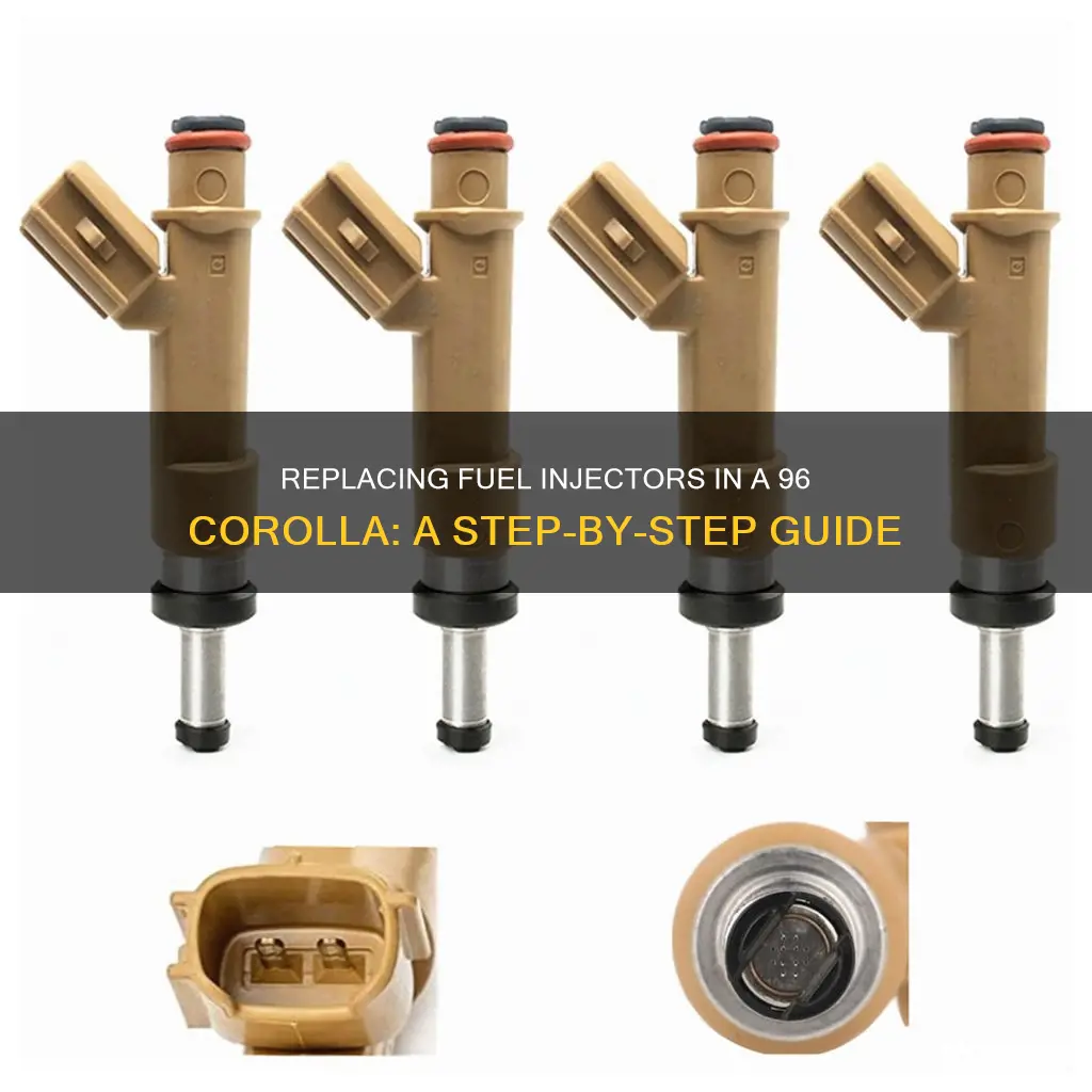 how to replace fuel injectors 96 corolla