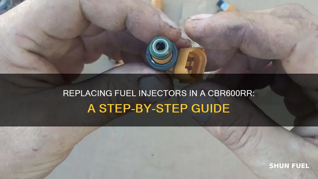 how to replace fuel injectors cbr600rr