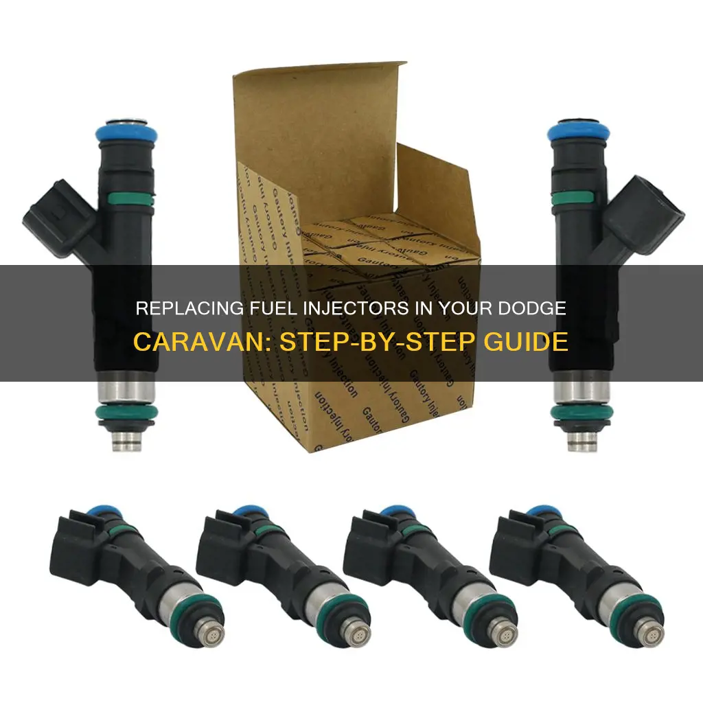 how to replace fuel injectors dodge caravan