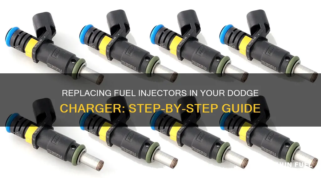 how to replace fuel injectors dodge charger