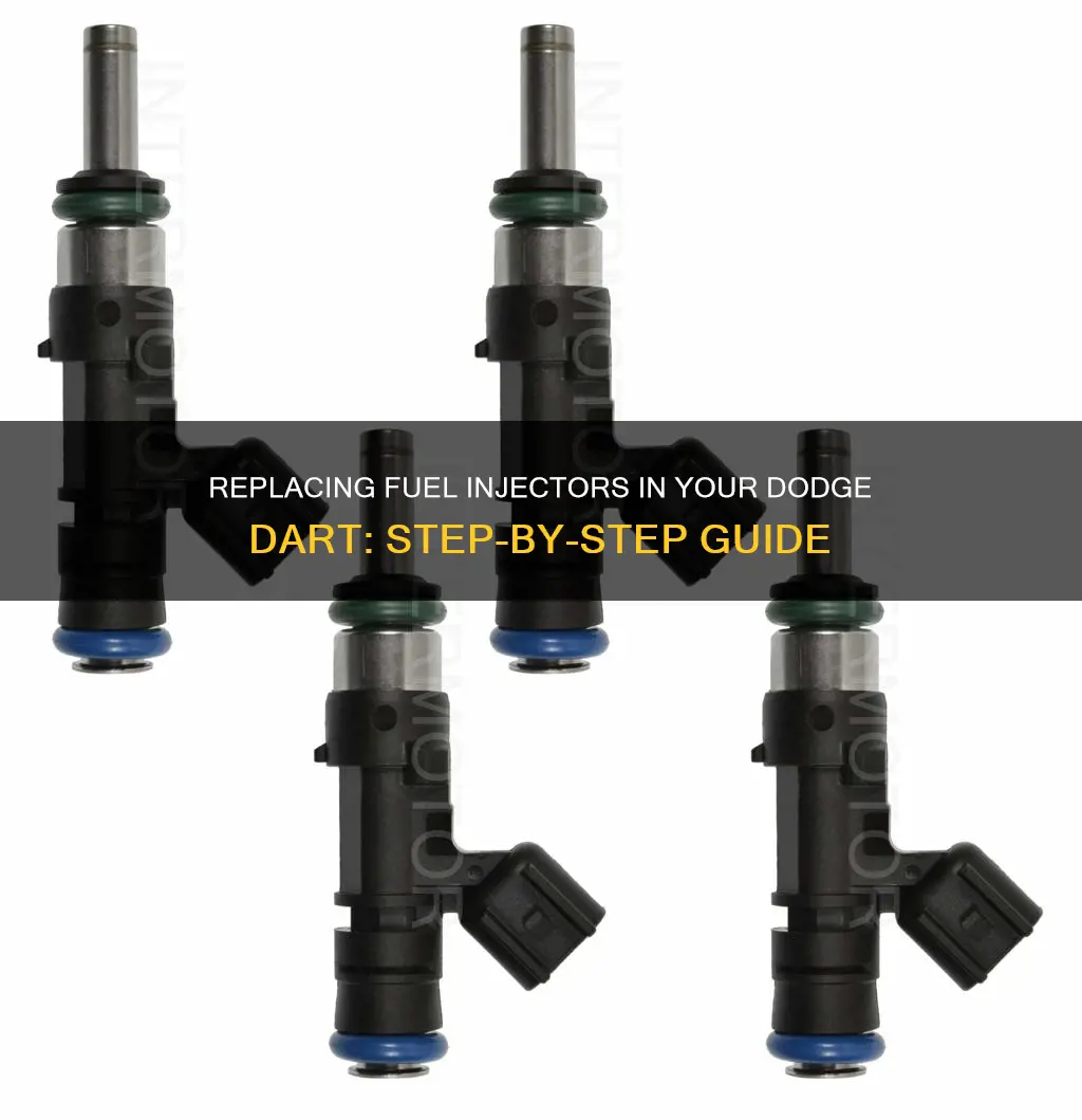 how to replace fuel injectors dodge dart