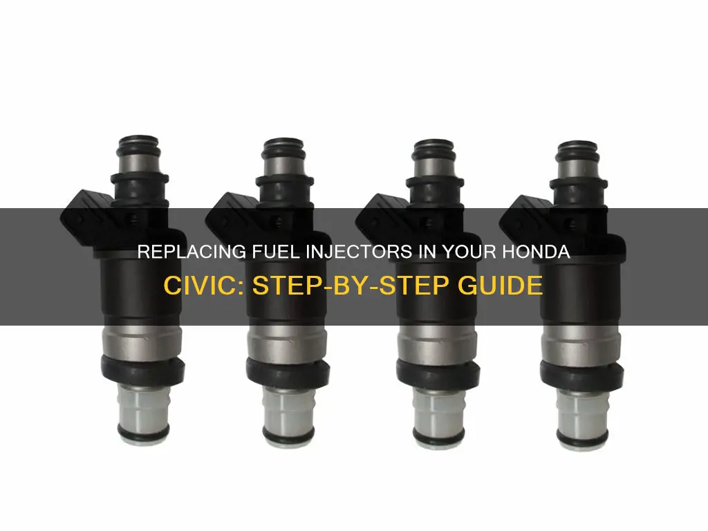 how to replace fuel injectors honda civic