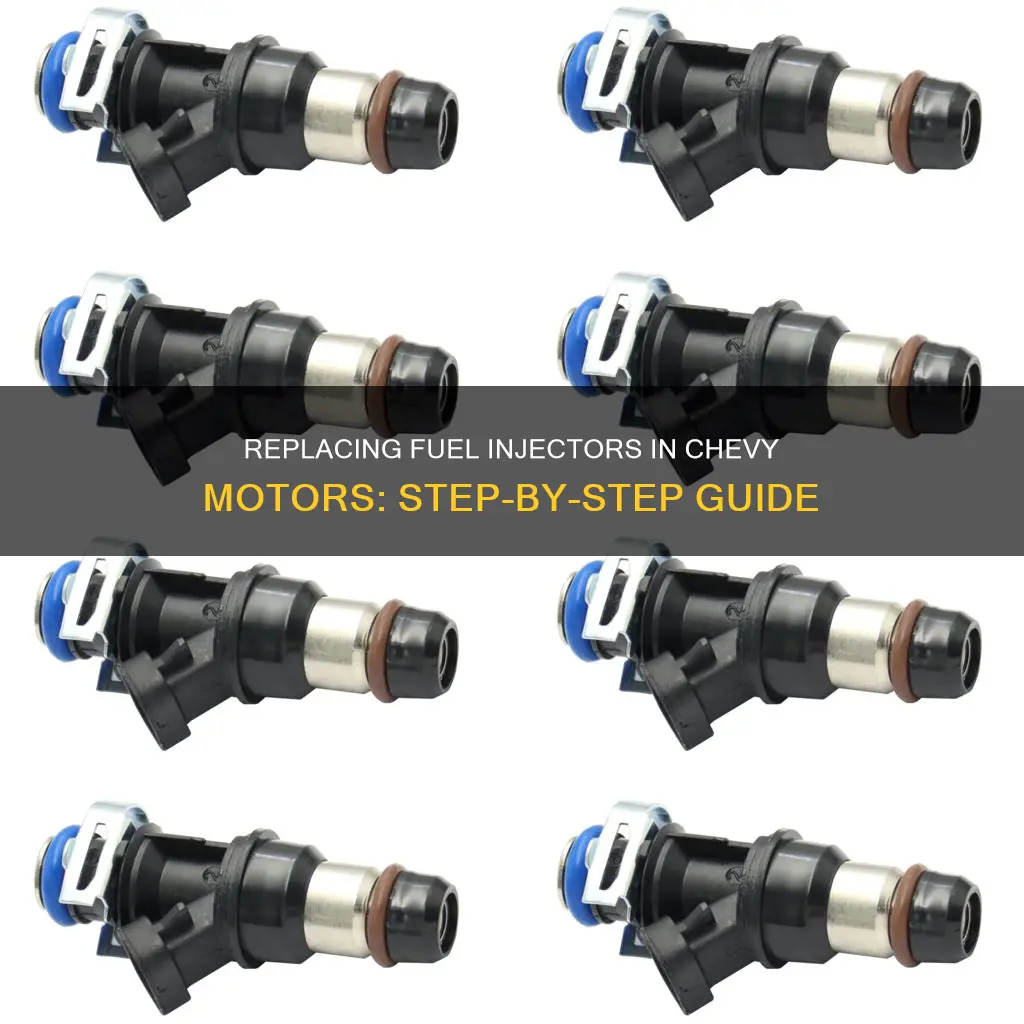 how to replace fuel injectors in a chevy motor